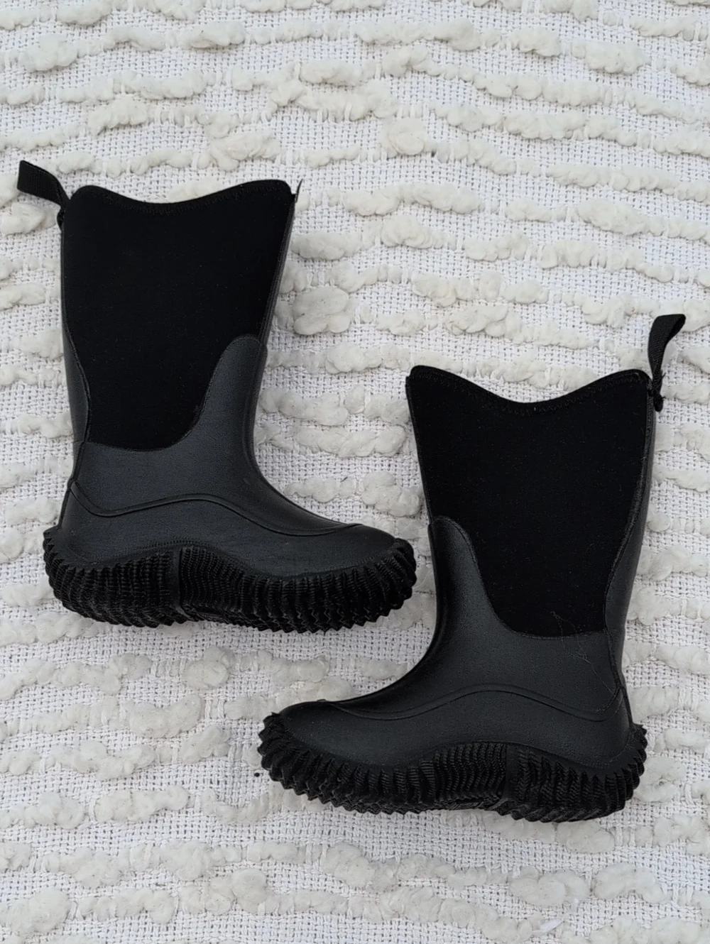 Muck Boot Kids Toddler 8 Black Hale Waterproof Neoprene Winter Snow Mud Boots